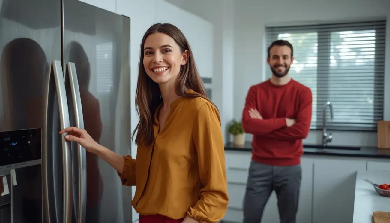 lucid-origin_Image_is_a_candid_indoor_photograph_featuring_two_people_in_a_modern_kitchen_set-0